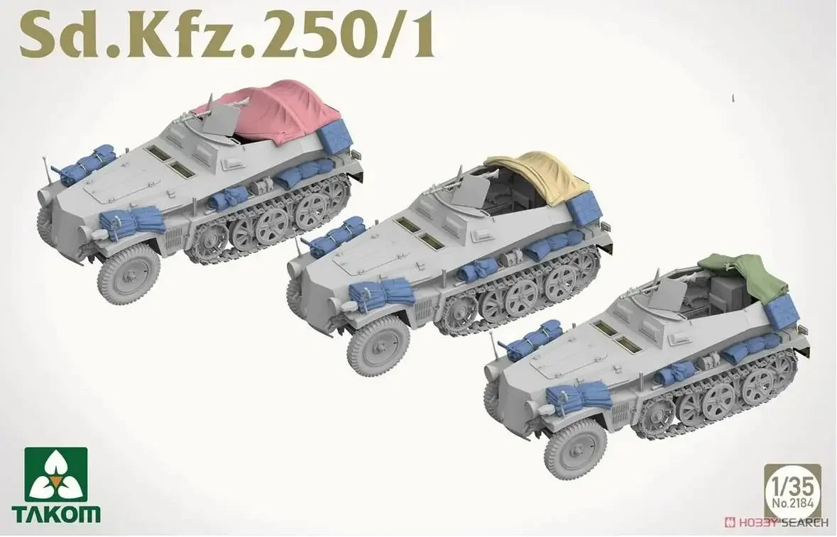 TAKOM | 2184  Sd.Kfz.250/1 1/35 Scale Model Kit