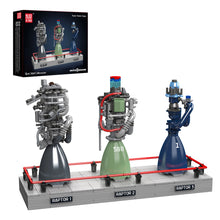 MOULD KING Engine Model The Raptor Rocket Engine Building Blocks Set