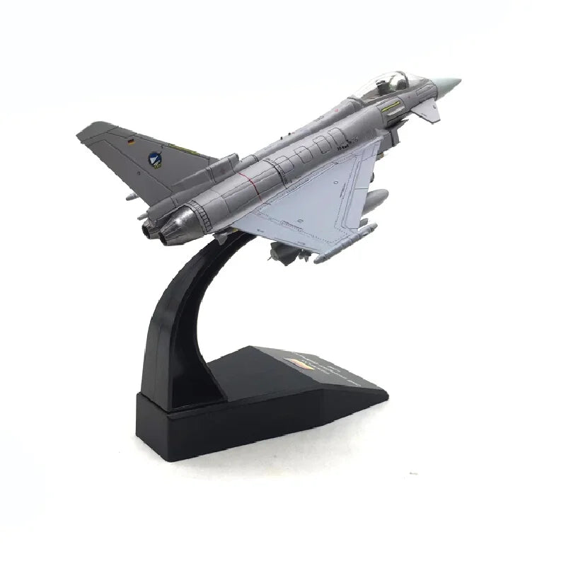 1/100 Scale Diecast European Typhoon Ef2000 Fighter Plane