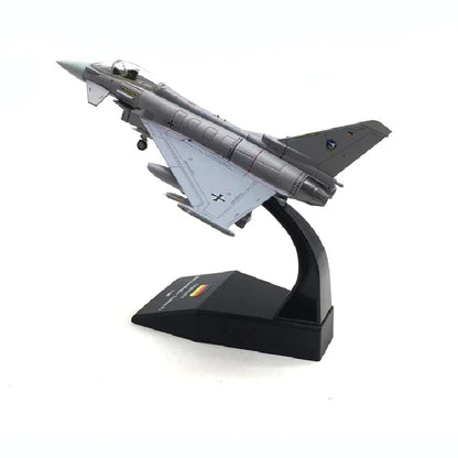 1/100 Scale Diecast European Typhoon Ef2000 Fighter Plane