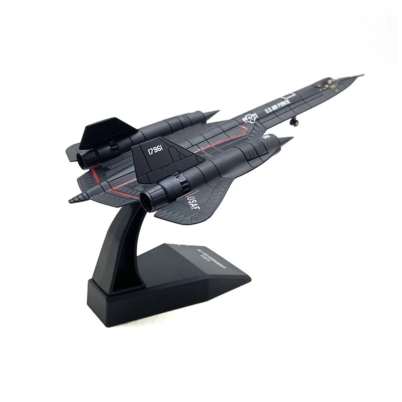 1/144 Scale US Air Force SR-71 Blackbird Reconnaissance Diecast Aircraft