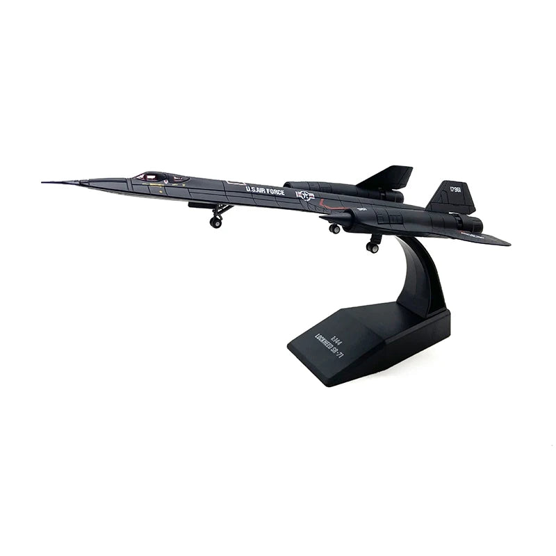 1/144 Scale US Air Force SR-71 Blackbird Reconnaissance Diecast Aircraft