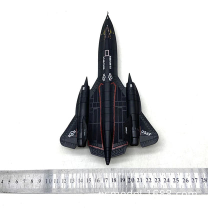 1/144 Scale US Air Force SR-71 Blackbird Reconnaissance Diecast Aircraft