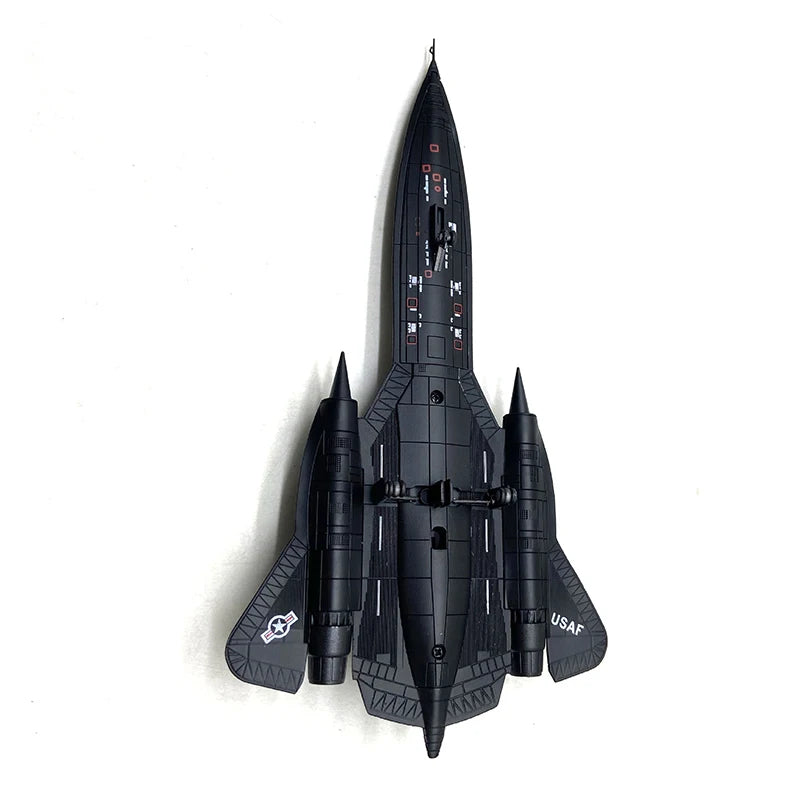 1/144 Scale US Air Force SR-71 Blackbird Reconnaissance Diecast Aircraft