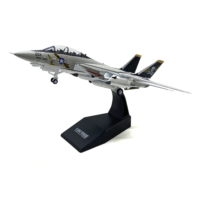 1:100 Scale F-14 Super Flanker Jet Diecast Display Model
