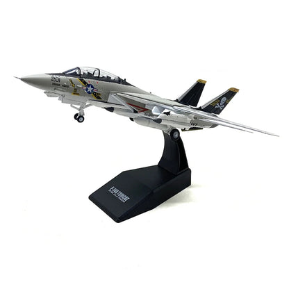 1:100 Scale F-14 Super Flanker Jet Diecast Display Model