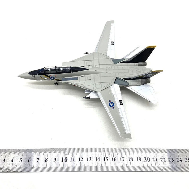 1:100 Scale F-14 Super Flanker Jet Diecast Display Model