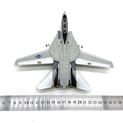 1:100 Scale F-14 Super Flanker Jet Diecast Display Model