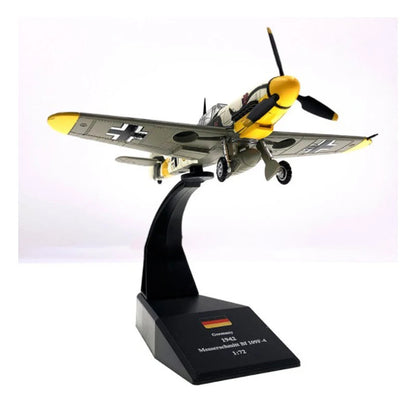 1:72 Scale QCYL76 BF109F-4 Fighter Plane Diecast Display Model