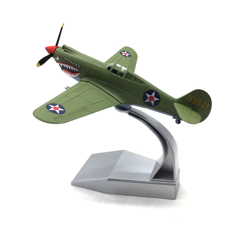 1:72 Scale QCYL244-P-40 Curtiss Warhawk Diecast Model