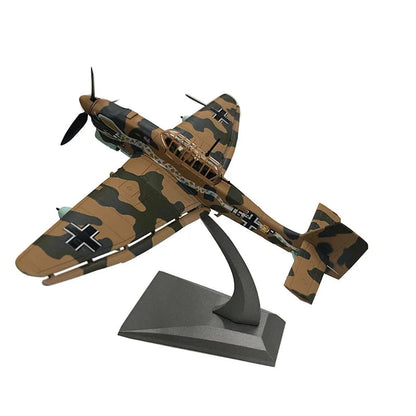 1:72 Scale JU-87 Junkers Fighter Plane Diecast Model