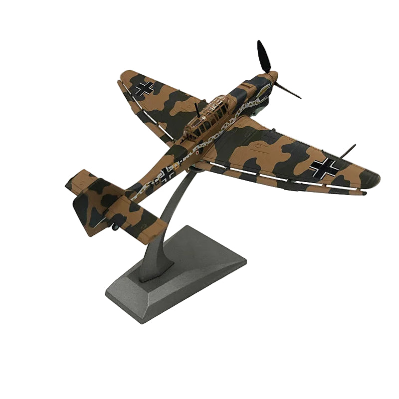 1:72 Scale JU-87 Junkers Fighter Plane Diecast Model