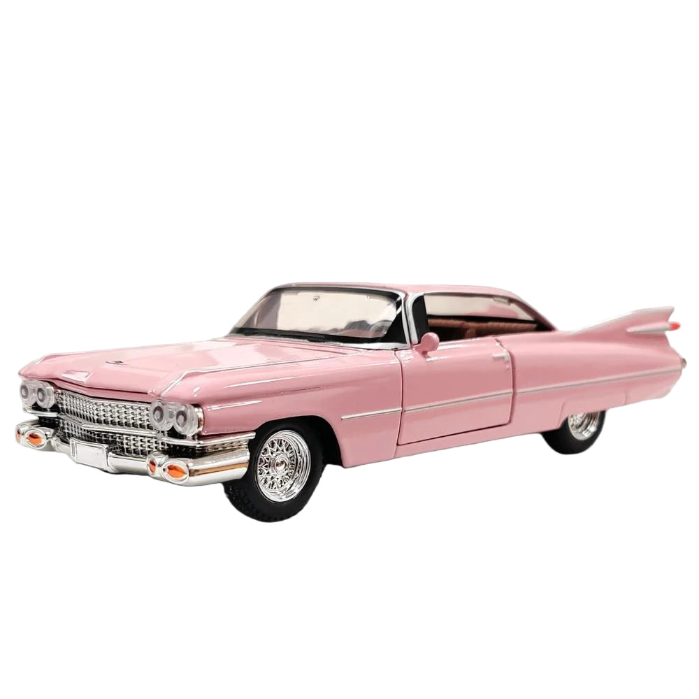1:32 Cadillac Eldorado Biarritz Classic Retro Car Alloy Metal Diecast Model pink