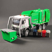 1:35 Urban Sanitation Garbage Truck Sound & Light Model