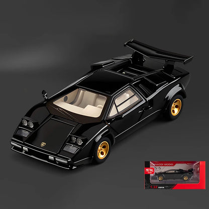 1:32 Lamborghini Countach LP500S Diecast Alloy Car Model black