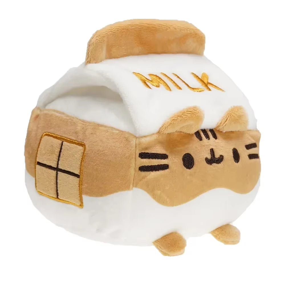 Chubby Full-Fat Milk Cat Soft Toy 15cm
