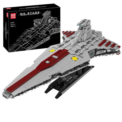 MOULD KING 21074 MK Stars Republic Attack Cruiser Starship