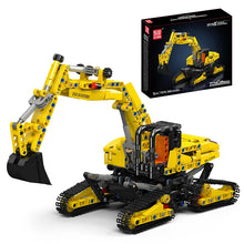 MOULD KING 17076 Technical 4 Link Track City Excavator Building Blocks