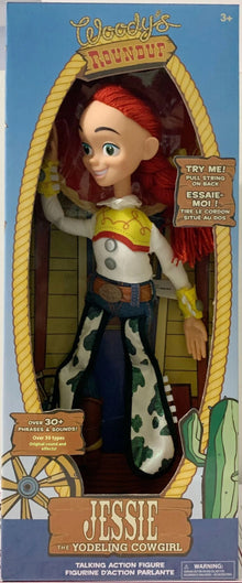 Toy Story Jessie the Yodeling Cowgirl action figure in packaging