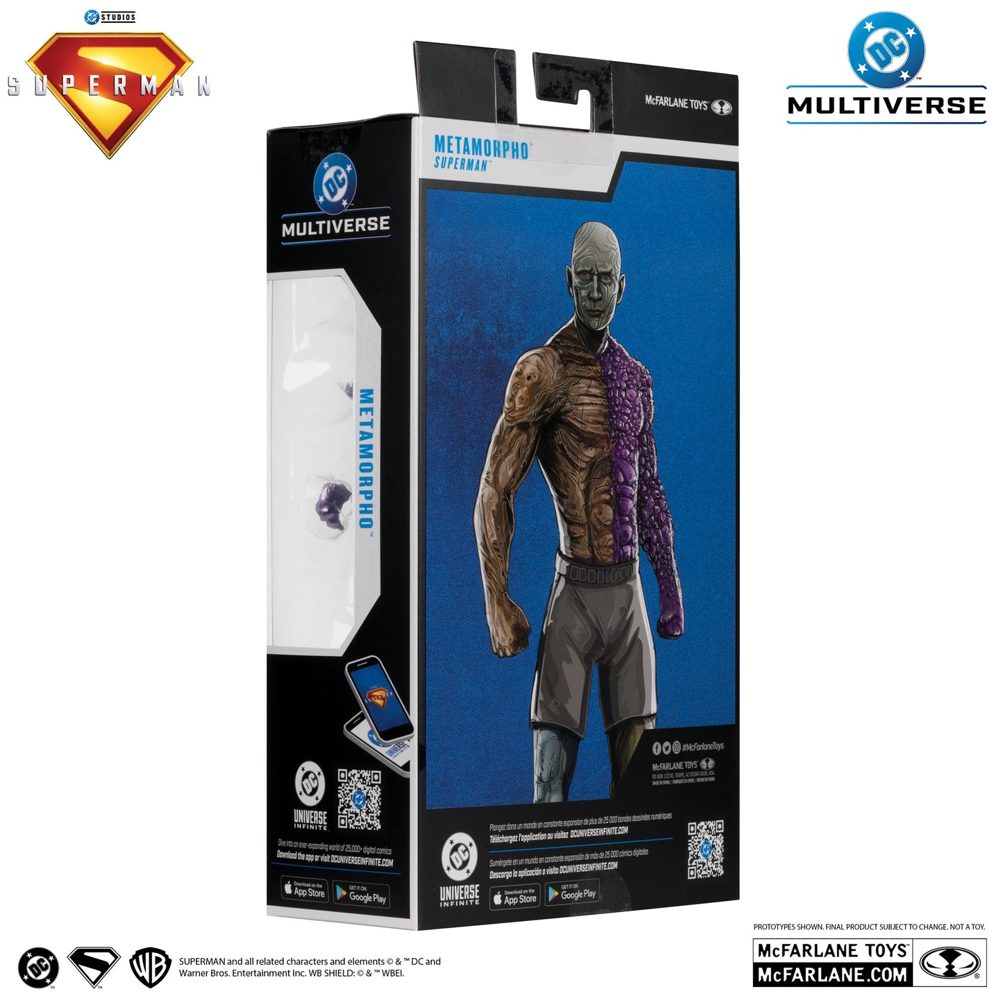Metamorpho (Superman Movie) Action Figure Product Box