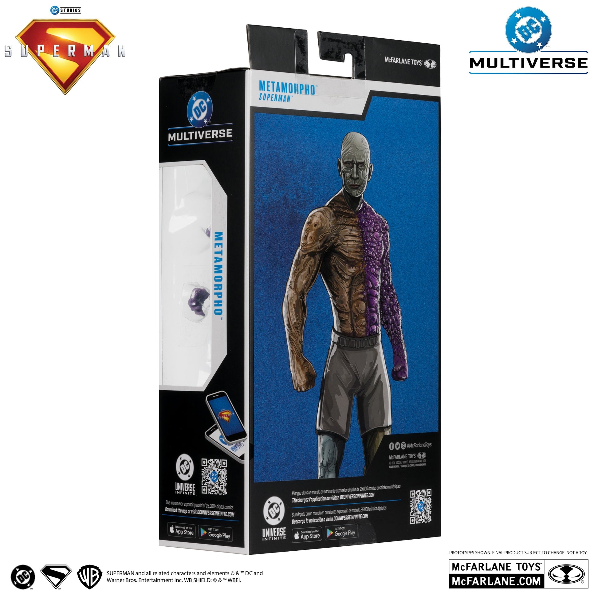 Metamorpho (Superman Movie) Action Figure Product Box