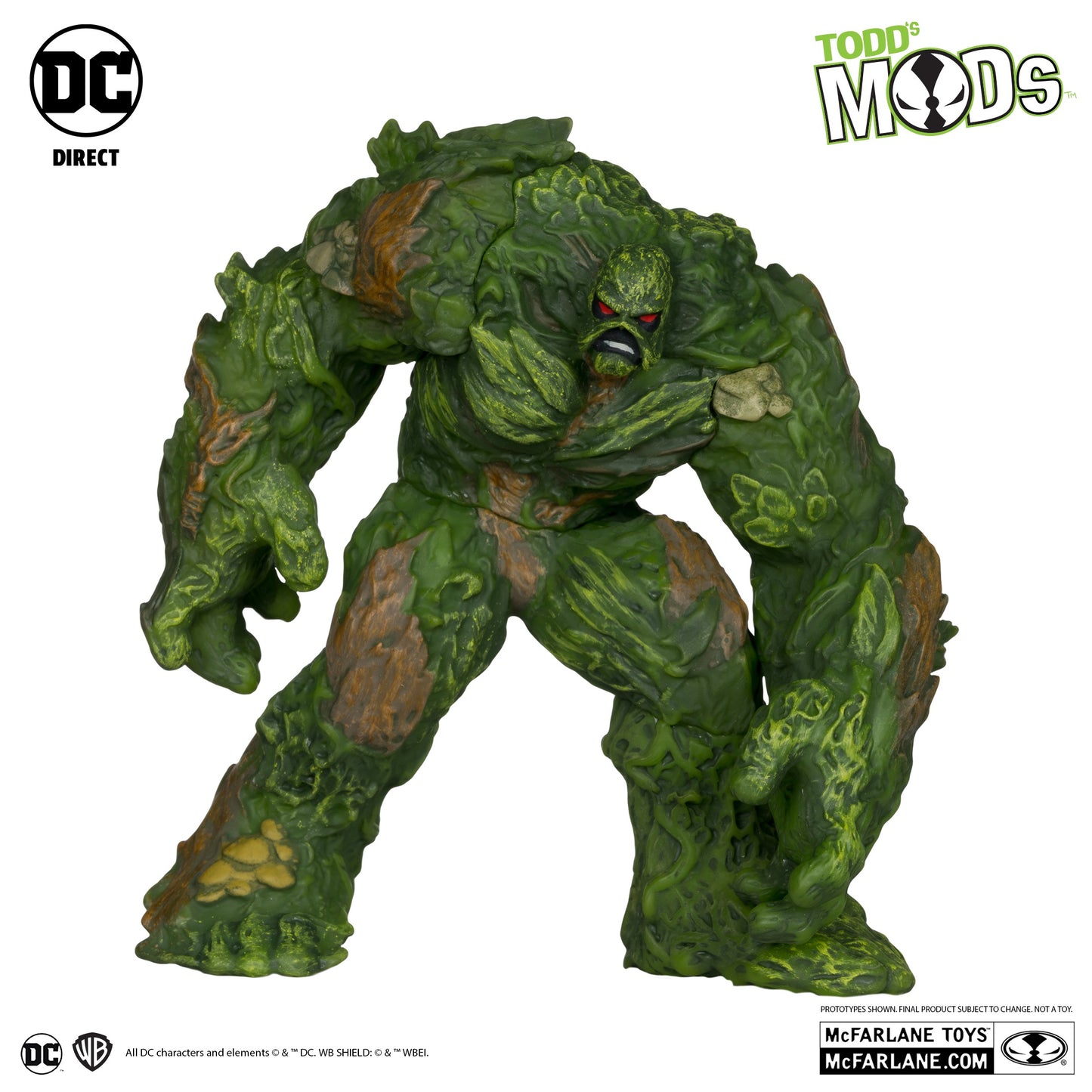 Swamp Thing Limited Edition Collector Vinyl (Todd’s Mods) 4.5in Scale Posed Figure
