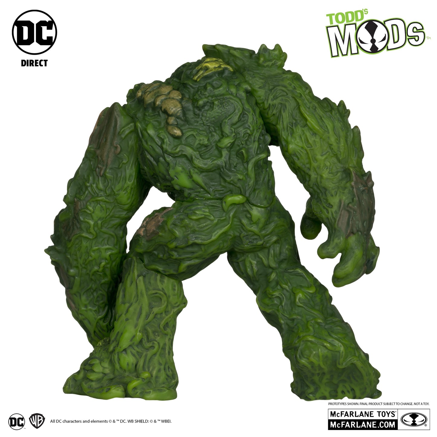 Swamp Thing Limited Edition Collector Vinyl (Todd’s Mods) 4.5in Scale Posed Figure