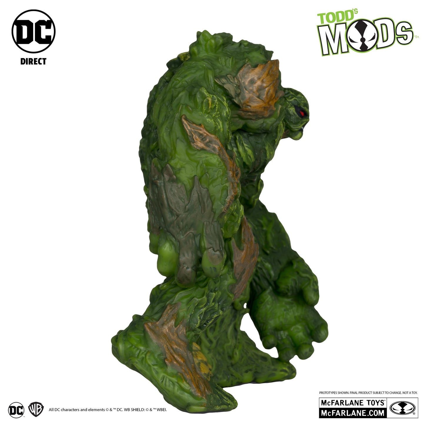 Swamp Thing Limited Edition Collector Vinyl (Todd’s Mods) 4.5in Scale Posed Figure