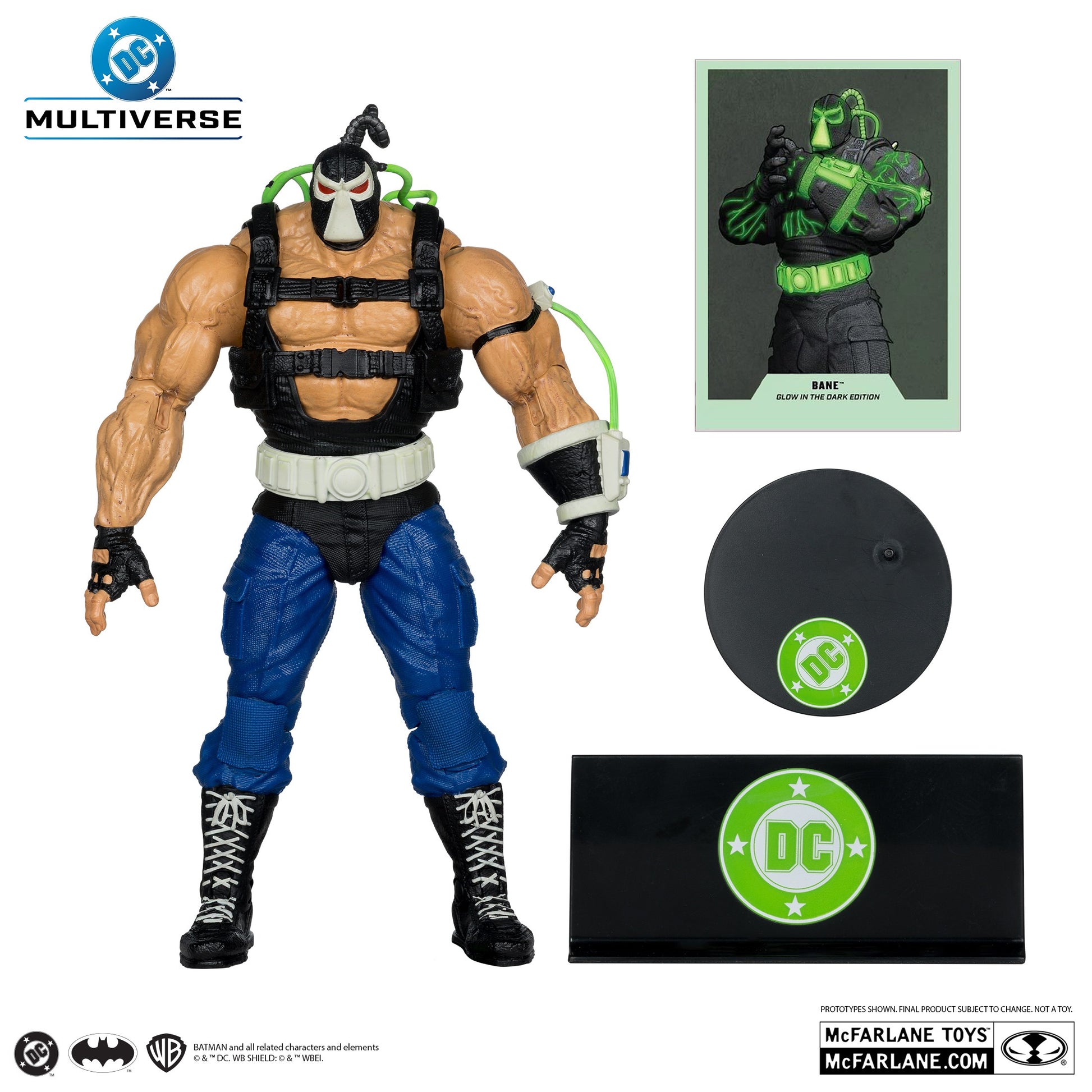Bane (Glow in the Dark Edition) Mega Figure Gold Label