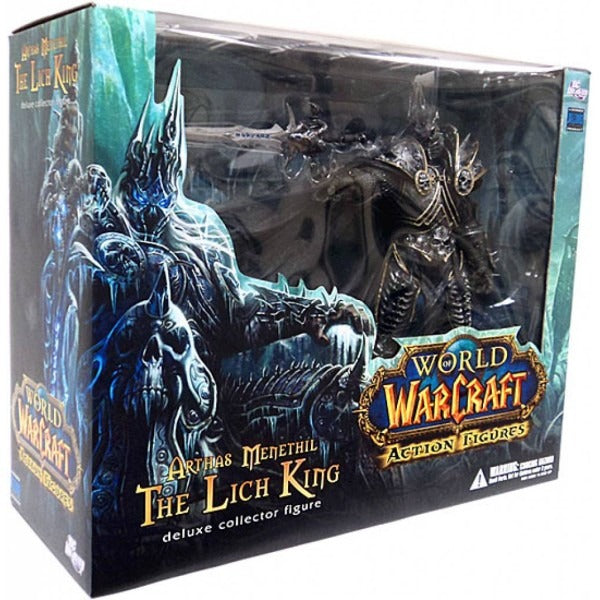 World of Warcraft Lich King Arthas Menethil Deluxe Collector Figure