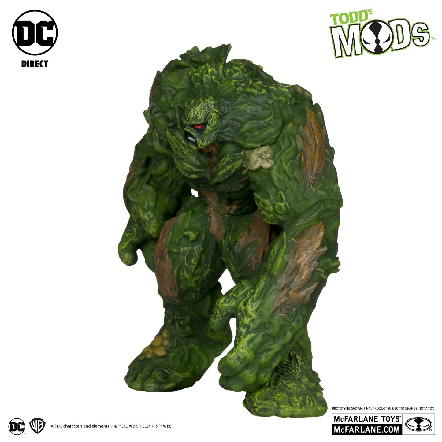 Swamp Thing Limited Edition Collector Vinyl (Todd’s Mods) 4.5in Scale Posed Figure