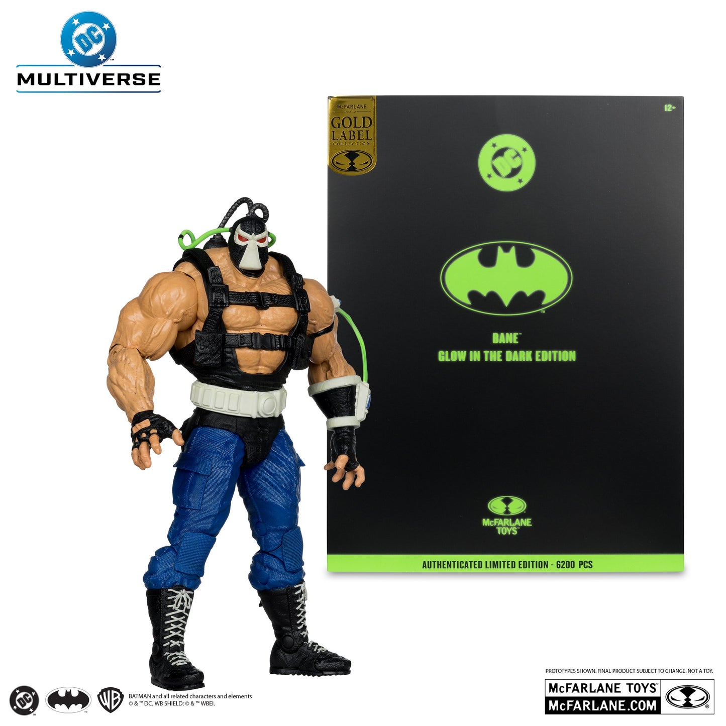 Bane (Glow in the Dark Edition) Mega Figure Gold Label