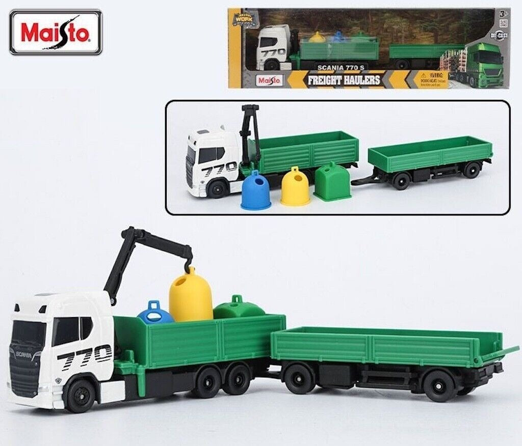 1:64 Scale Scania 770S Freight Haulers Transport Truck