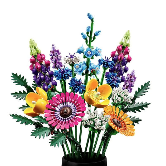 VentureCraft 10313 | Wildflower Bouquet Building Block Set
