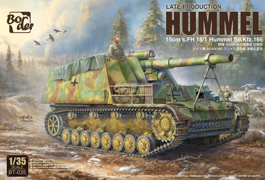 Border | BT-035 Late Production 15cm s.FH 18/1 Hummel Sd. Kfz. 165 1:35 Model Kit