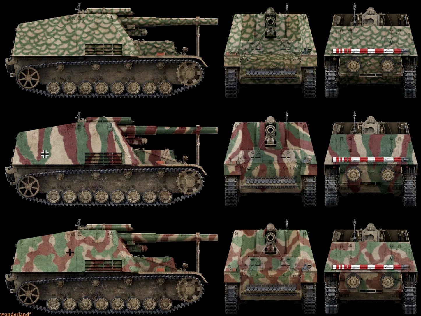 Border | BT-035 Late Production 15cm s.FH 18/1 Hummel Sd. Kfz. 165 1:35 Model Kit