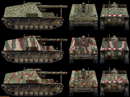 Border | BT-035 Late Production 15cm s.FH 18/1 Hummel Sd. Kfz. 165 1:35 Model Kit