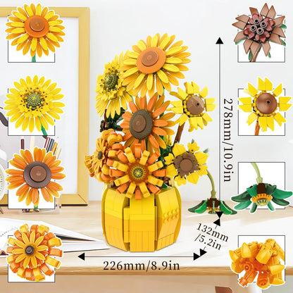 Free Tribe 11002 | The Sunflowers Building Block Set