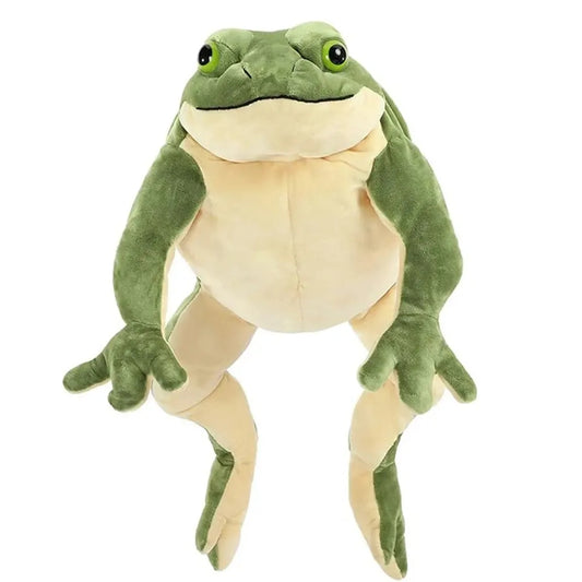 PlushBuddies Giant Frog Stuffed Plush Toy