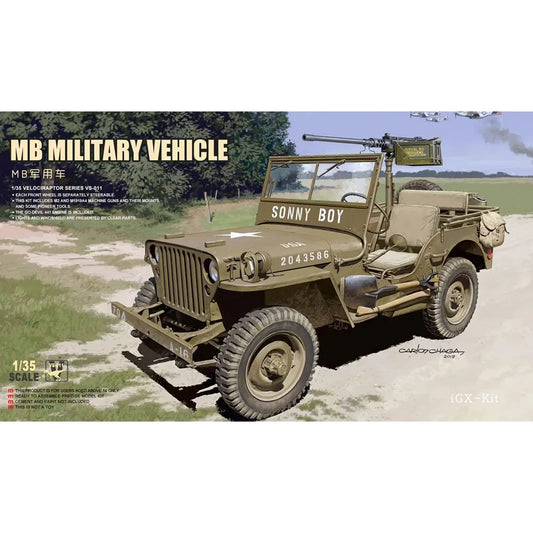 MENG | VS-011 MB military vehicle 1:35 Model Kit