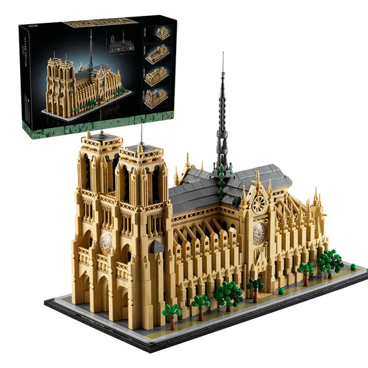 VentureCraft 21061 | Notre-Dame de Paris Architectural Model Building Block Set