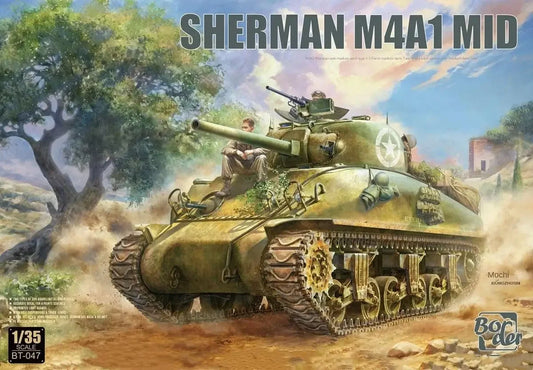 Border | BT-047 Sherman M4A1 Mid 1:35 Model Kit
