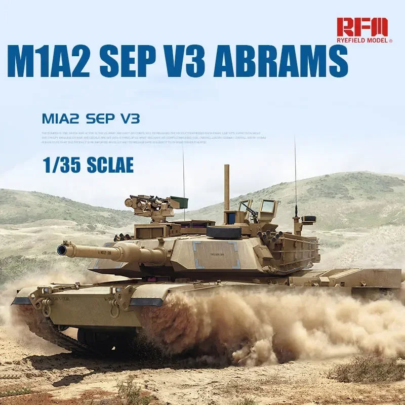 RFM | RM-5104 M1A2 SEP V3 Abrams Main Battle Tank 1:35 Model Kit