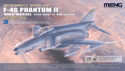 MENG | LS-015 McDonnell Douglas F-4G Phantom II Wild Weasel 1:48 Model Kit