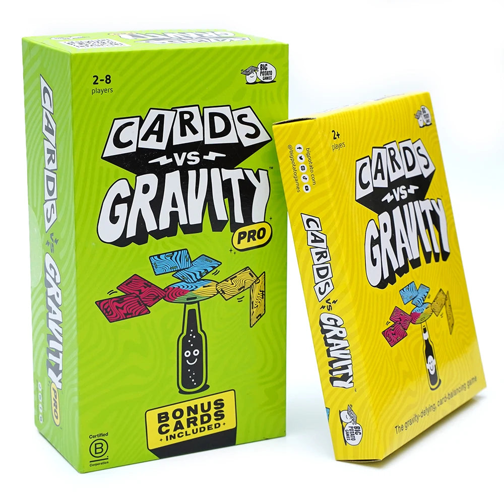 Cards Vs Gravity: The gravity-defying, card-balancing game