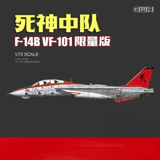 GWH | S7204 VF-101 Grim Reapers F-14B Limited Edition 1:72 Model Kit