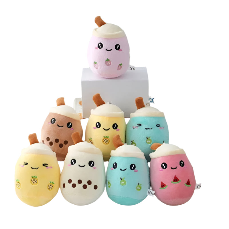 PlushBuddies Bubble Tea Plushie Keyring Collection