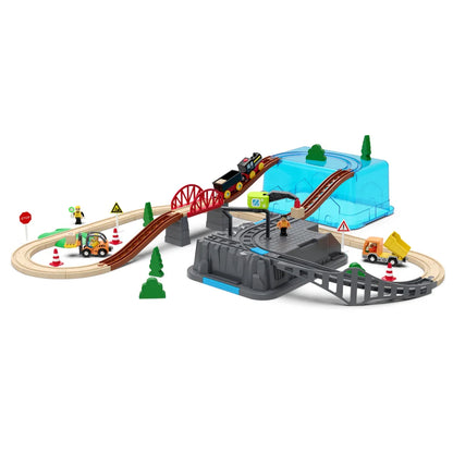 Construction Town Train Set