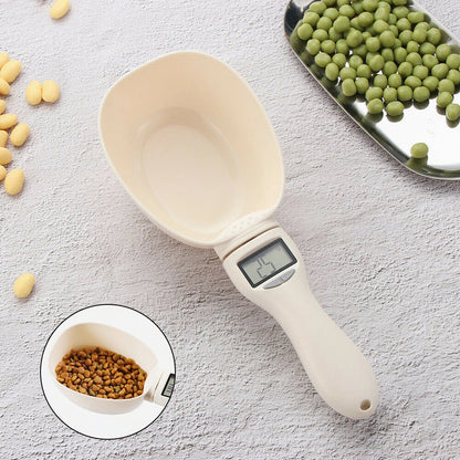 Digital Scale Electronic Pet Food Measuring Scoop