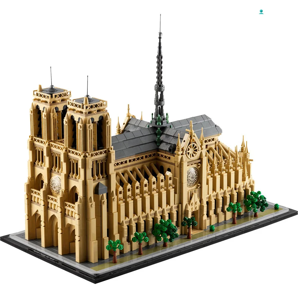 VentureCraft 21061 | Notre-Dame de Paris Architectural Model Building Block Set
